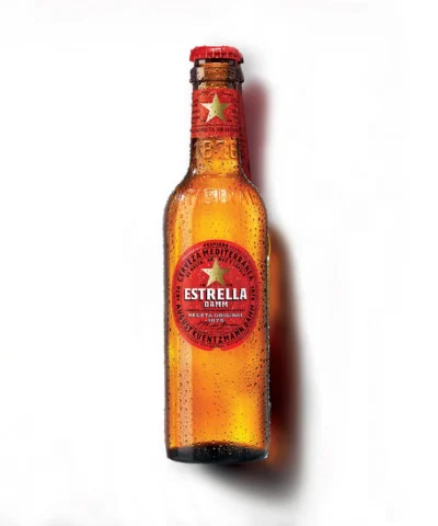 Estrella Damm Vidro