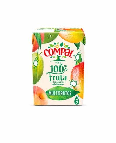 Compal 100% Fruta Tetra
