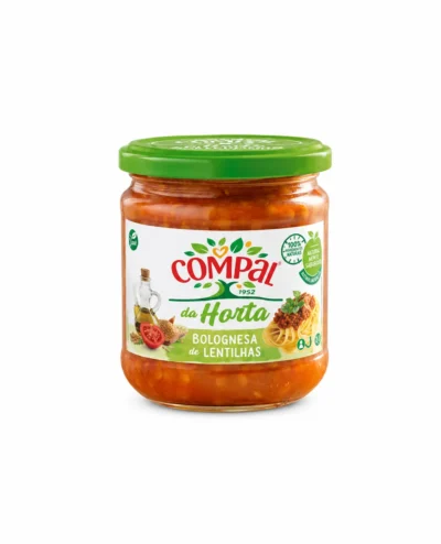 Compal da Horta Bolonhesa Lentilhas Vidro
